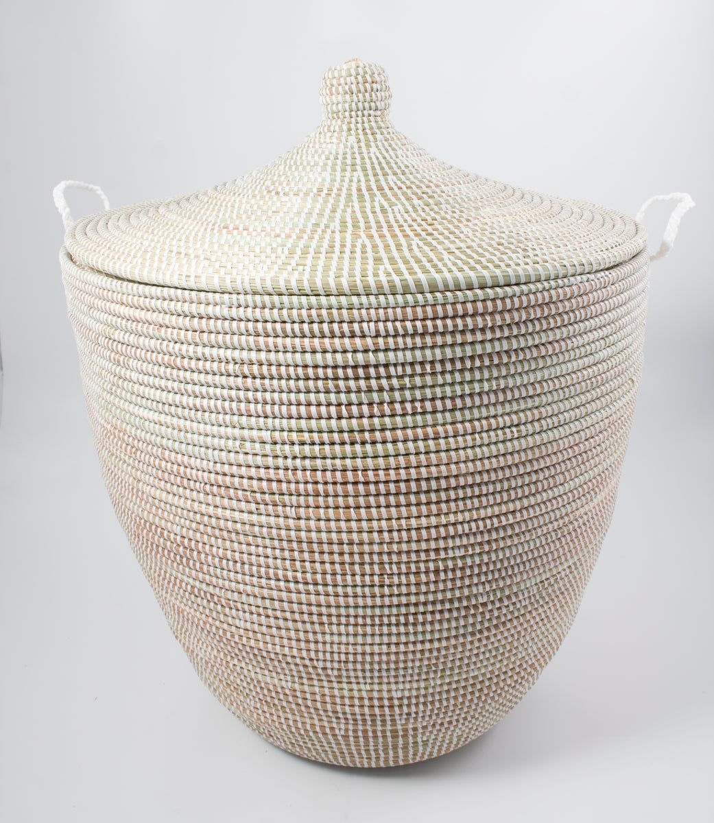 Alibaba White Wrap Laundry - 3 Sizes – EastLand Home Furnishings