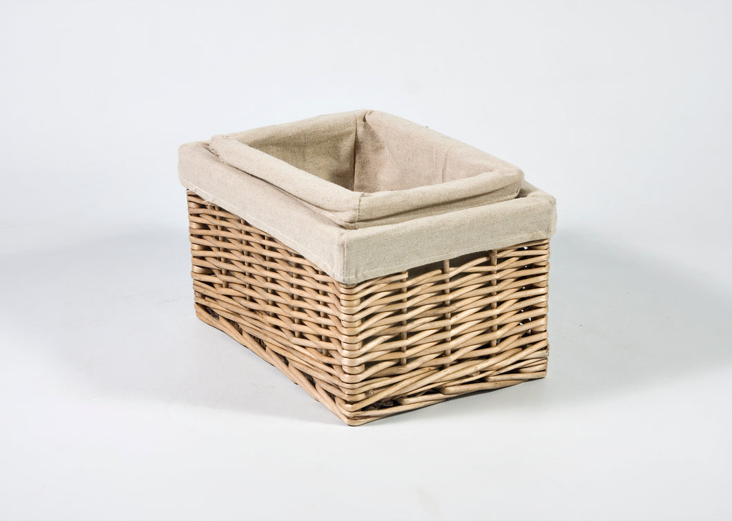 Willow Shelf Baskets Set of 2