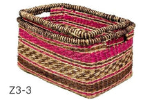Zulu Shelf Basket (set of 2) - 4 Colours