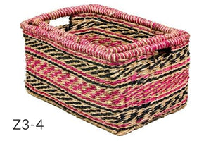 Zulu Shelf Basket (set of 2) - 4 Colours